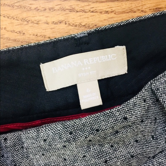 Banana Republic Grey Black Dotted Suit - Picture 7 of 8